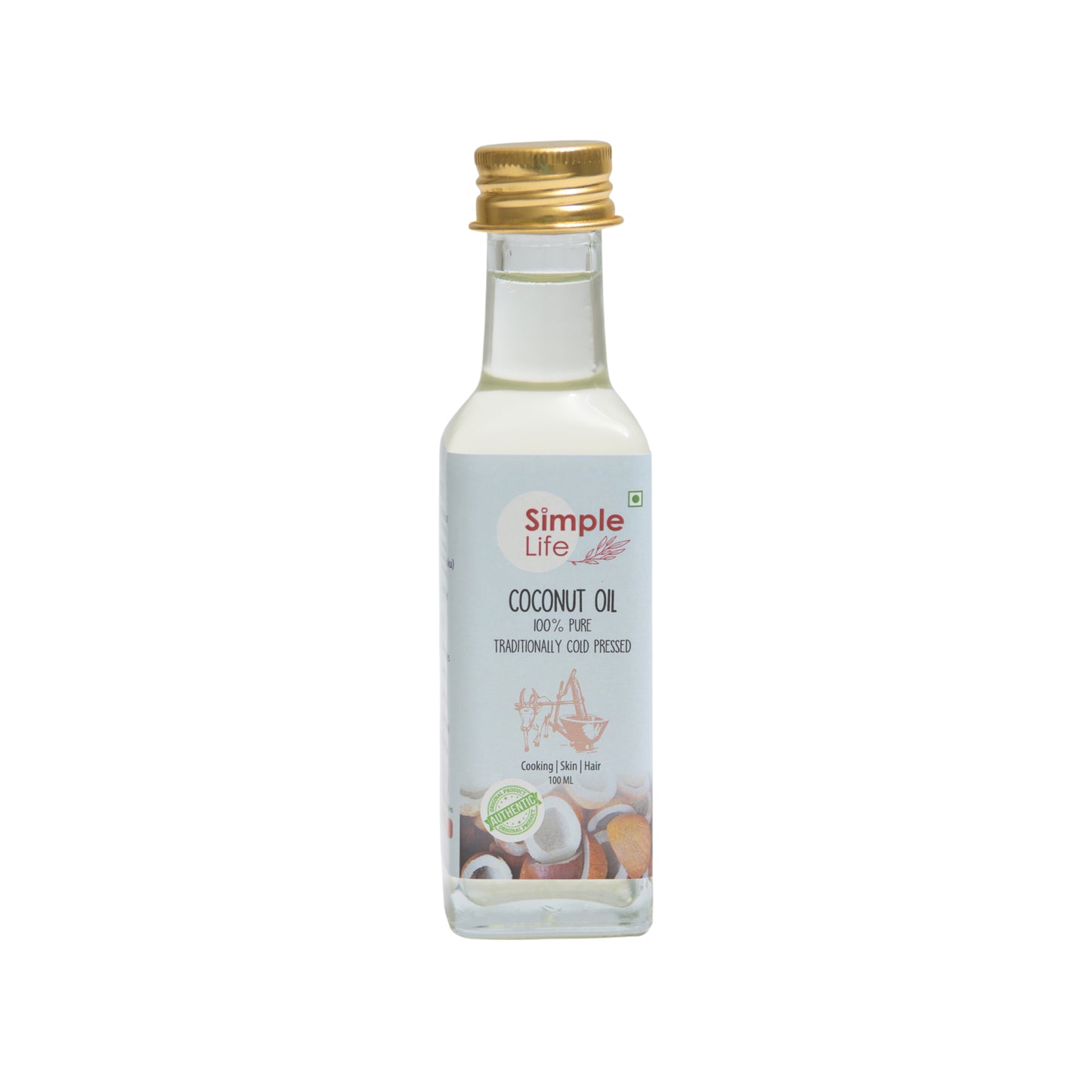 Cold-Pressed Coconut Oil-100ML