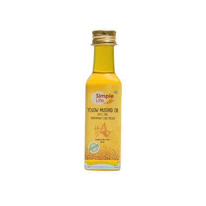 Cold-Pressed Yellow Mustard Oil- 100ML