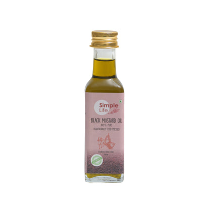 Cold pressed Black Mustard Oil- 100ML