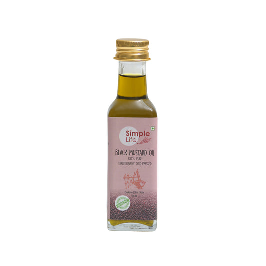 Cold pressed Black Mustard Oil- 100ML