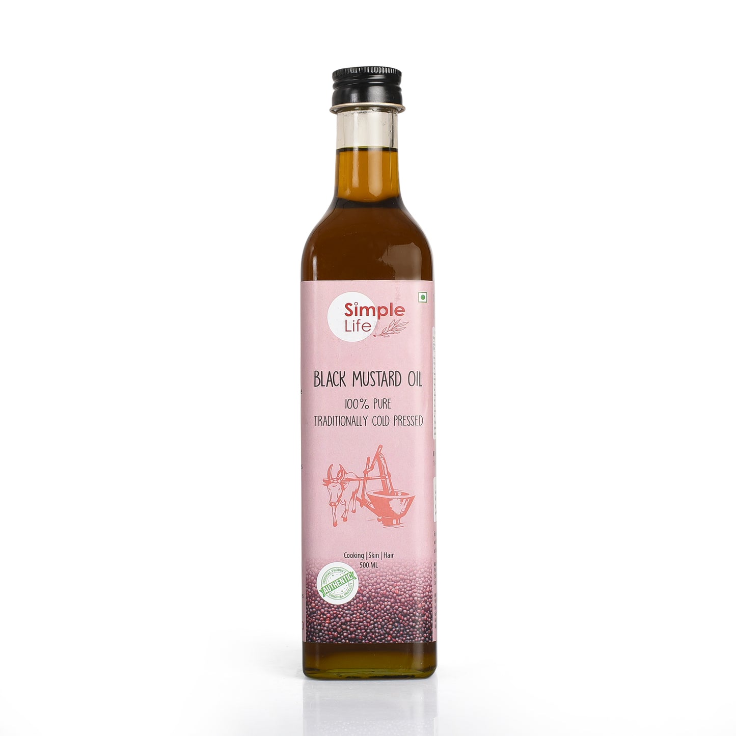 Cold Pressed Black Mustard Oil