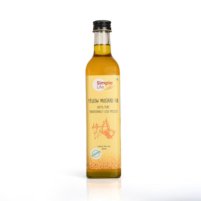 Cold Pressed Yellow Mustard Oil