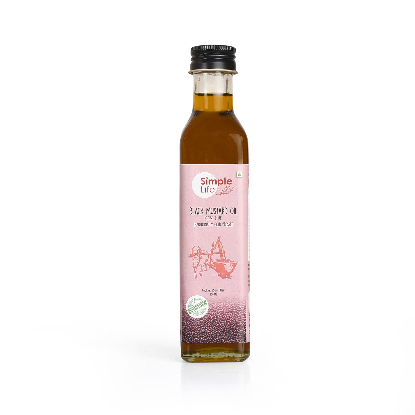 Cold Pressed Black Mustard Oil