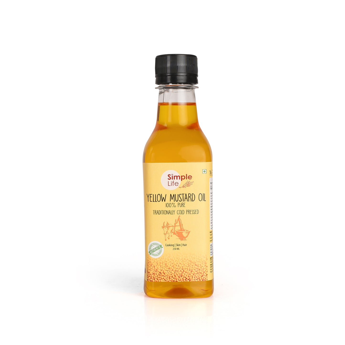 Cold Pressed Yellow Mustard Oil