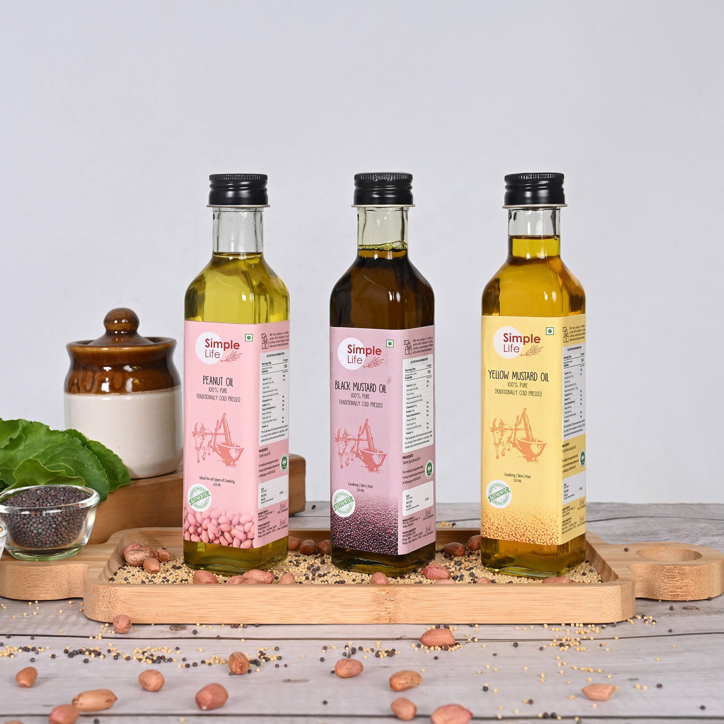 Cold-Pressed Yellow Mustard Oil- 100ML