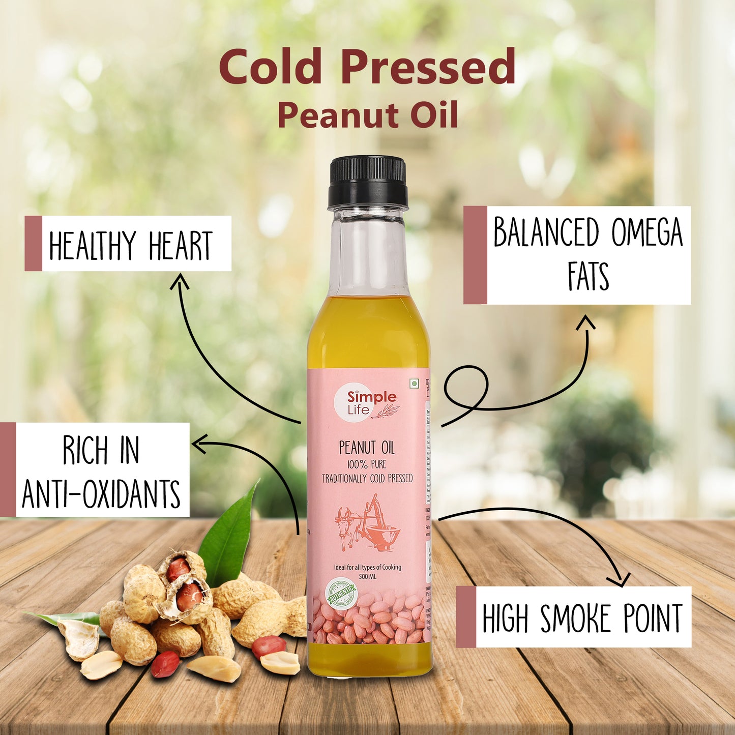 Cold Pressed Peanut Oil